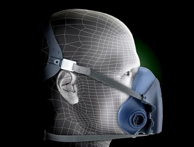 Respirateur réutilisable à demi-masque 3m™ 7502, taille moyenne