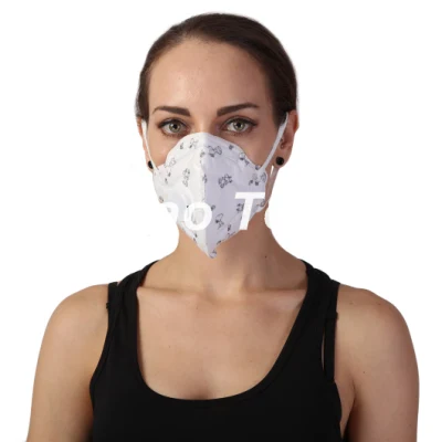 Masque facial respirant de valve de filtre jetable de crochet d'oreille de ventes chaudes