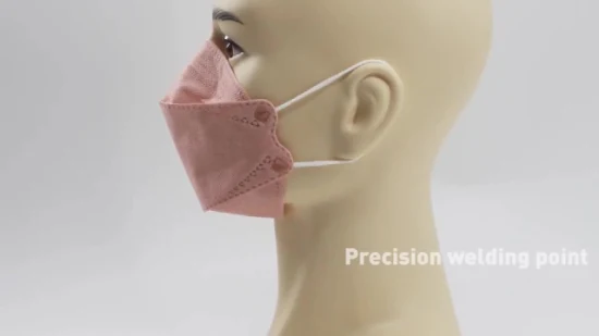 3D jetables de protection emballés individuellement Kf94 Fish Shape Face Masque anti-poussière pour adulte